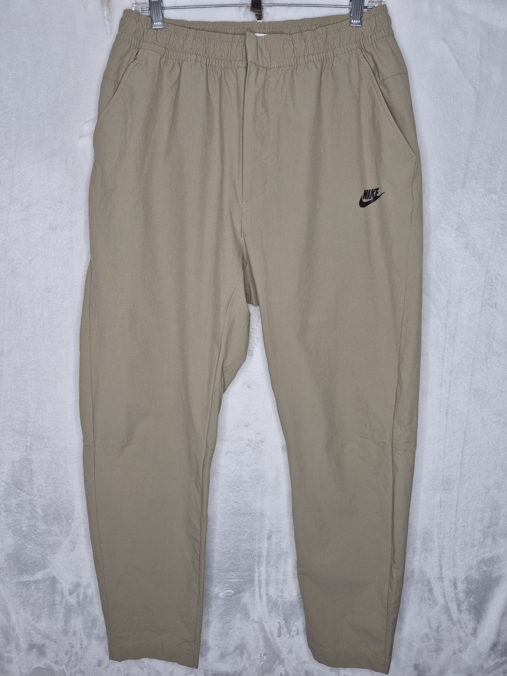 Nike Sportswear Mens Woven Utility Pants Khaki Tan Large